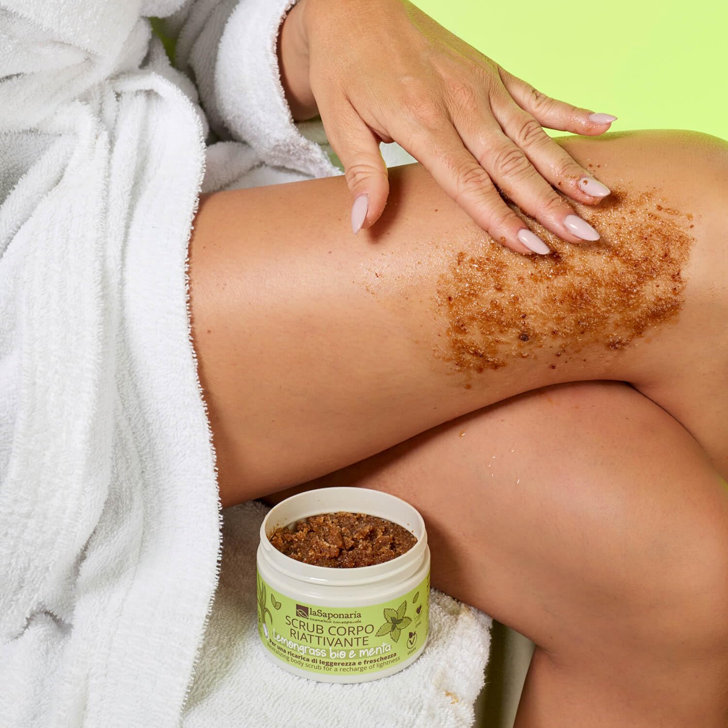La Saponaria Scrub Lemongrass Menta 250 g corpo