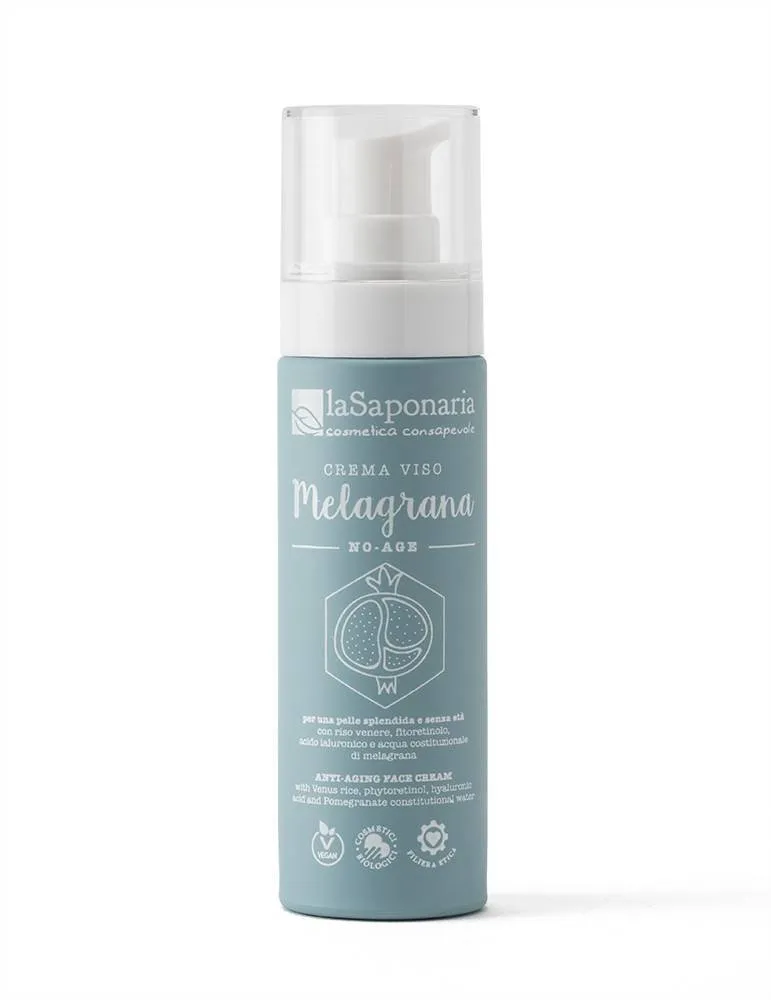 La Saponaria Melagrana No-Age crema viso antirughe 50ml