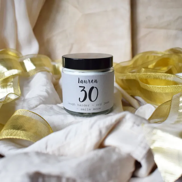 Marigold Charms 30th Birthday candela profumata 30 anni