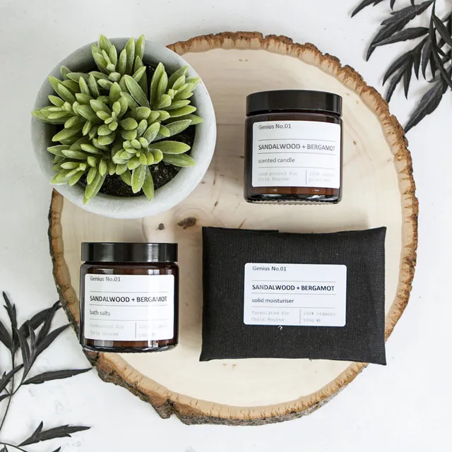 Marigold Charms Wellbeing Spa cofanetto sandalo bergamotto