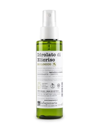La Saponaria Idrolato Elicriso Bio Acqua Viso 100 ml couperose