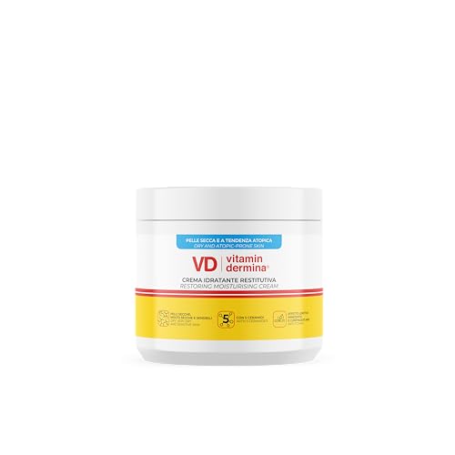 Vitamindermina Crema Idratante Restitutiva 400 ml pelle secca