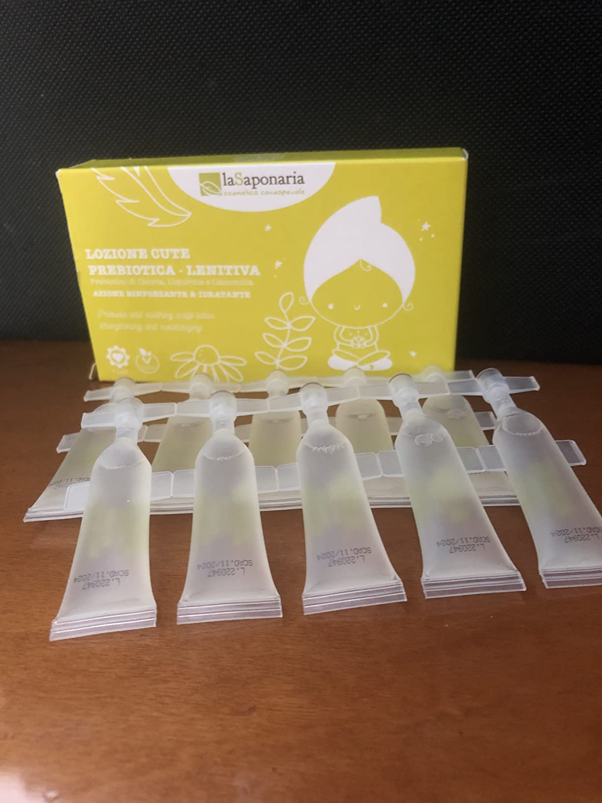 La Saponaria Inner lozione cute 10x5 ml lenitiva