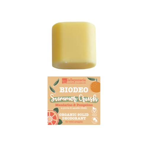 La Saponaria Biodeo Summer Crush deodorante solido tropicale