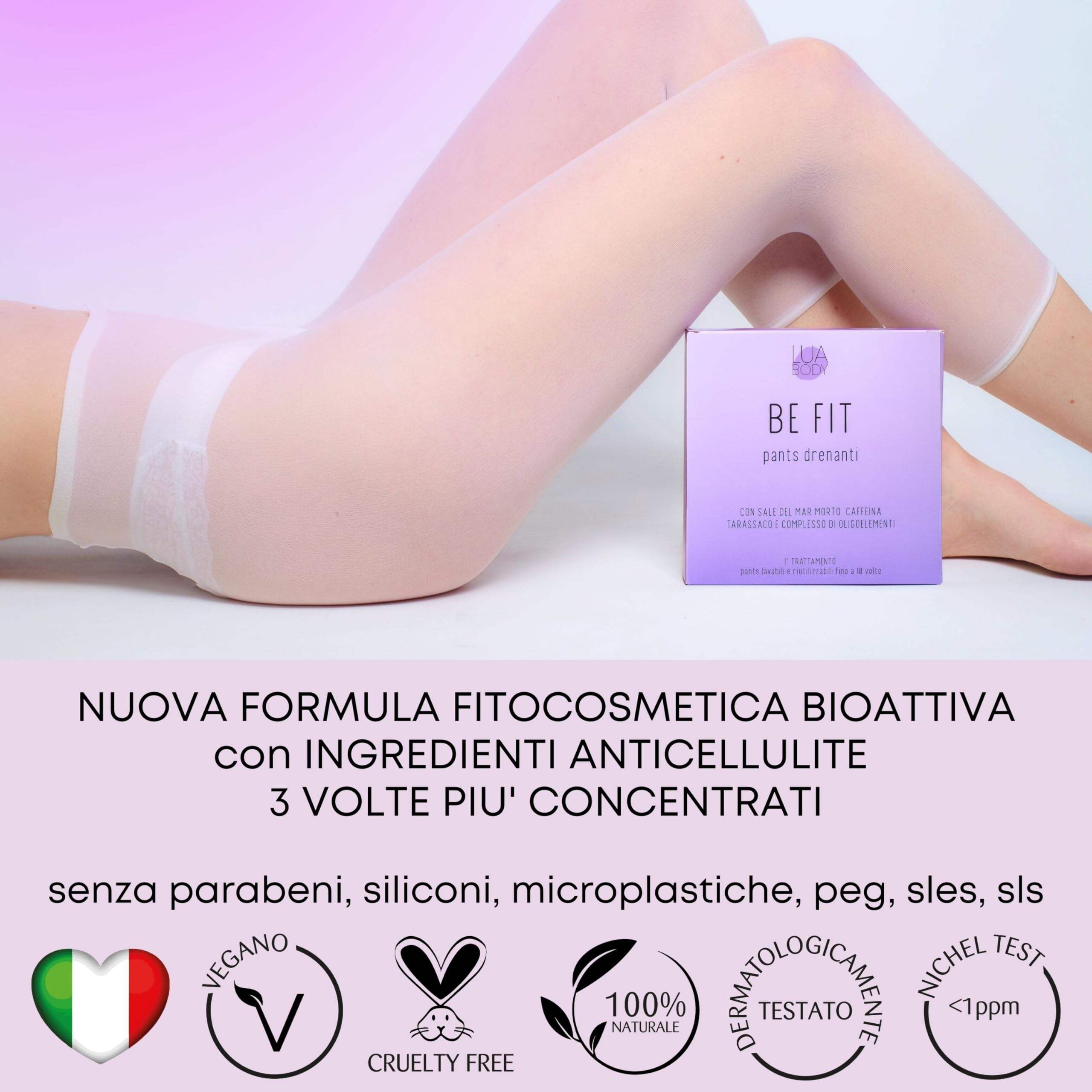 Lua Body Be Fit Pantaloni Drenanti 1 Pezzo Anticellulite