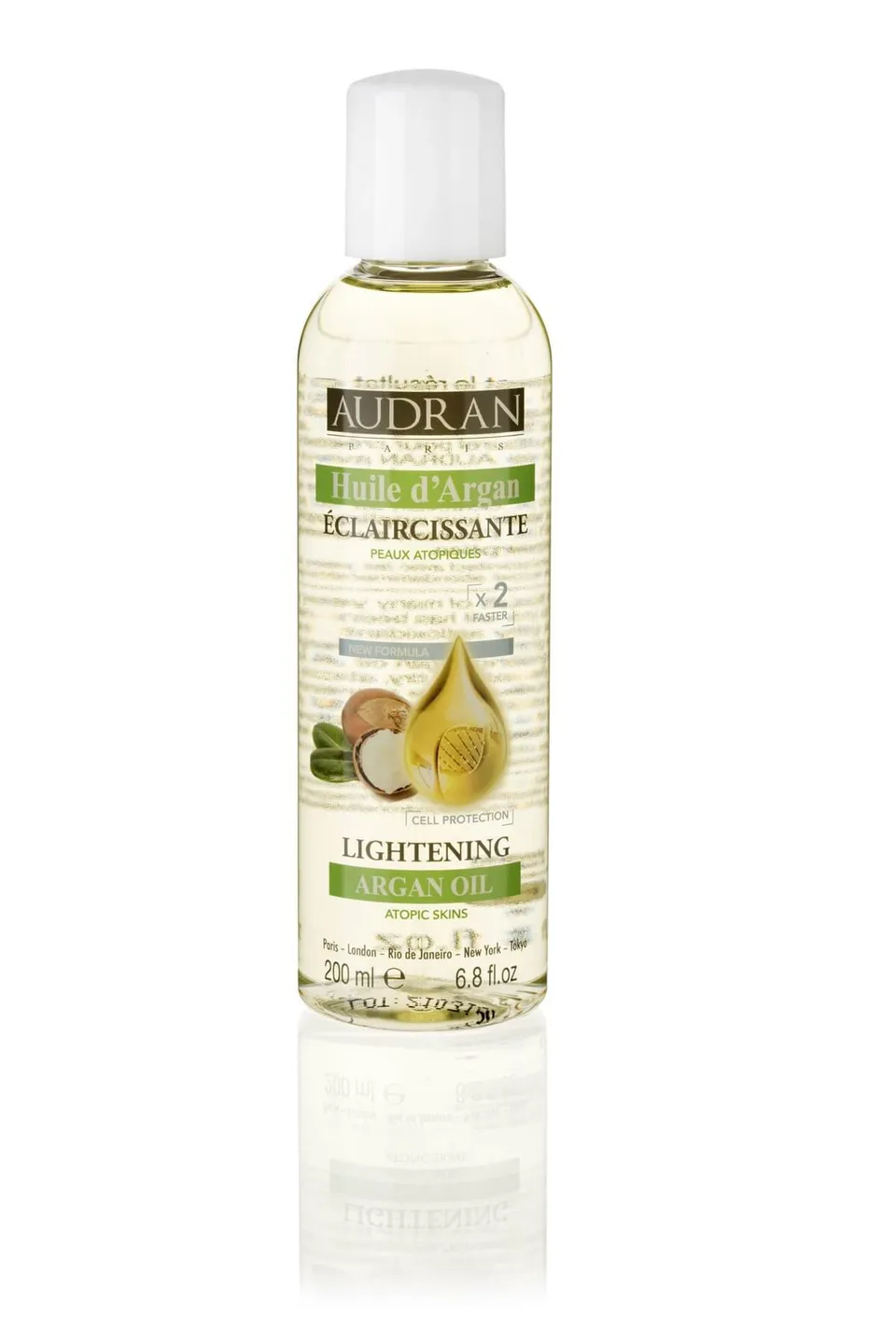 Beldam Audran Argan Eclaircissant olio corpo 200 ml capelli