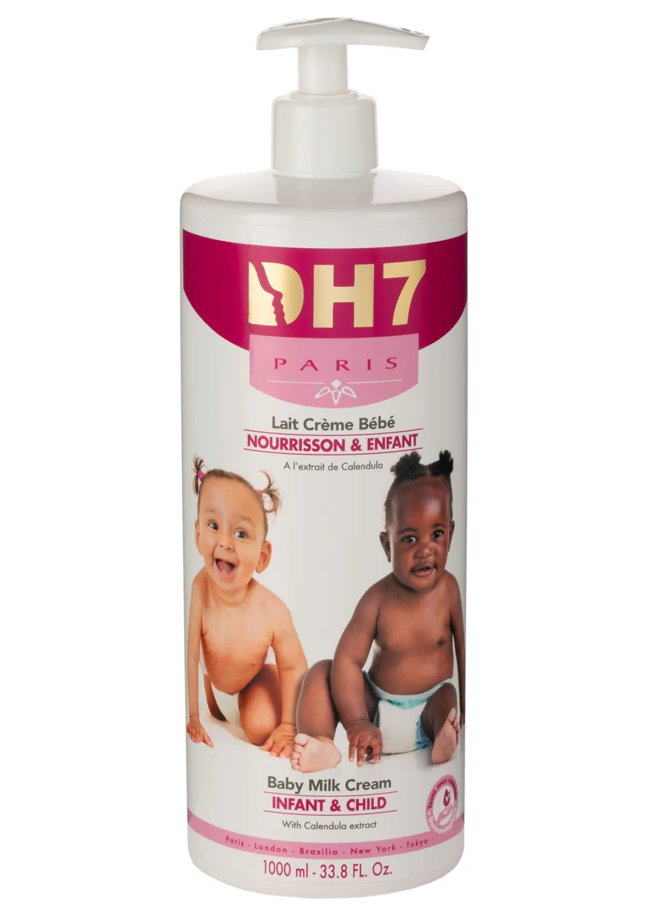 Beldam DH7 Baby Girl latte corpo bimba idratante 1 L