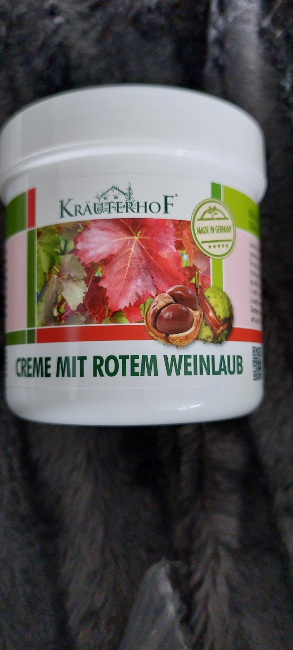 Kräuterhof Vite Rossa crema gambe 500 ml pantenolo