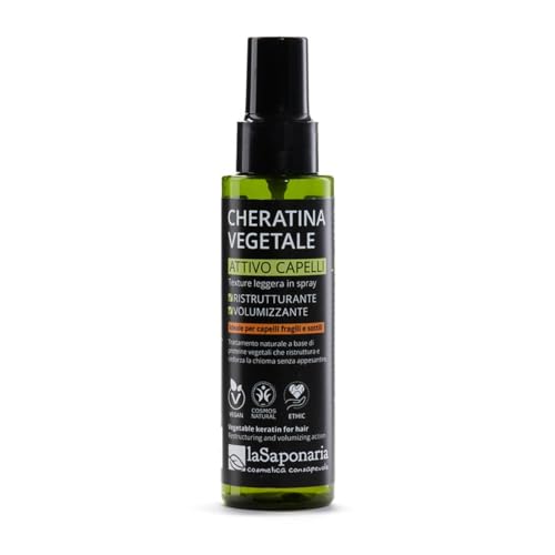 La Saponaria Spray Capelli Ristrutturante 100 ml Cheratina