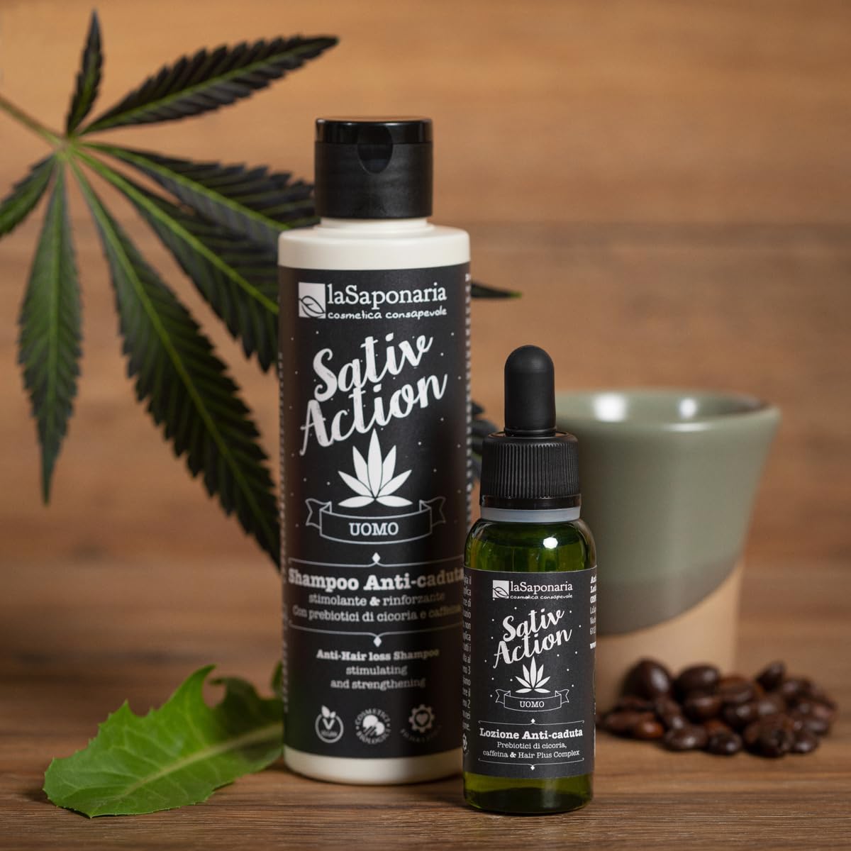 La Saponaria Shampoo Anticaduta 150 ml caffeina