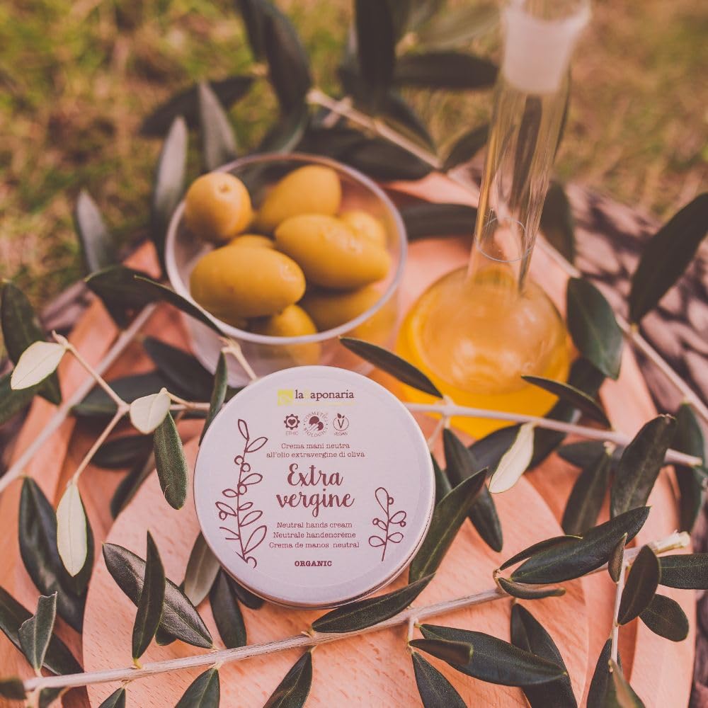 La Saponaria Extravergine crema mani 60 ml senza profumo