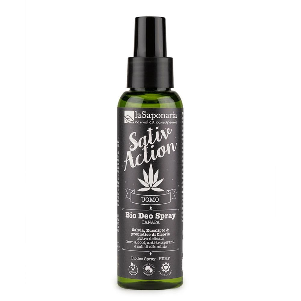LaSaponaria Biodeo Spray Canapa deodorante 100 ml bio