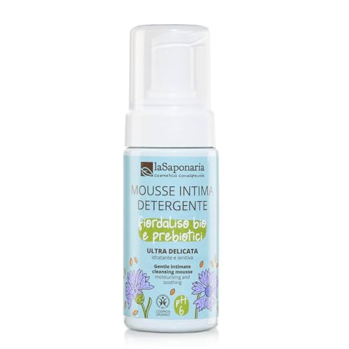 La Saponaria Mousse Intima fiordaliso pH 6 100 ml delicata