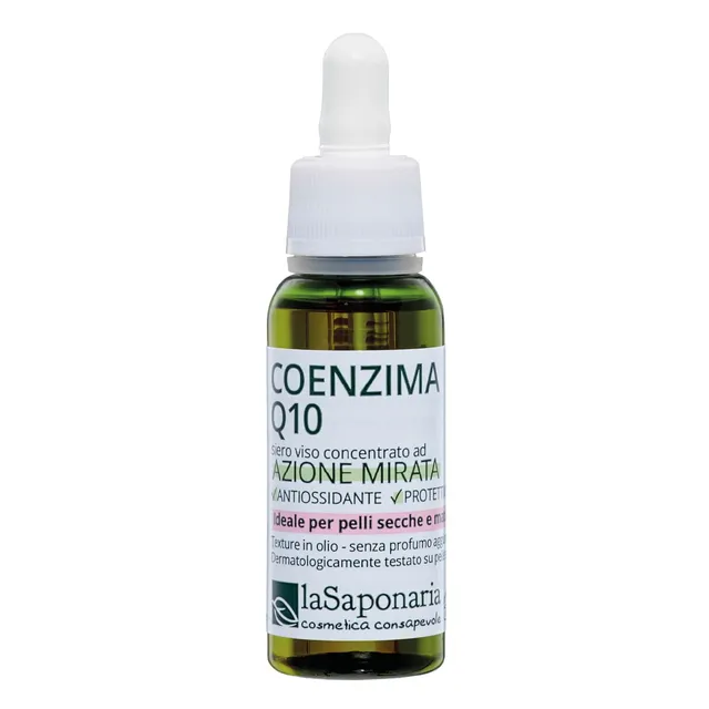 La Saponaria Siero Viso Coenzima Q10 30 ml antiossidante