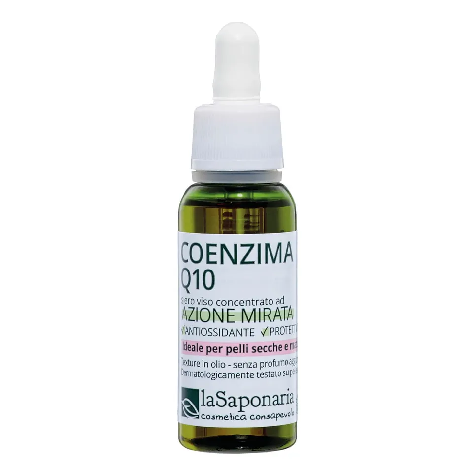 La Saponaria Siero Viso Coenzima Q10 30 ml antiossidante