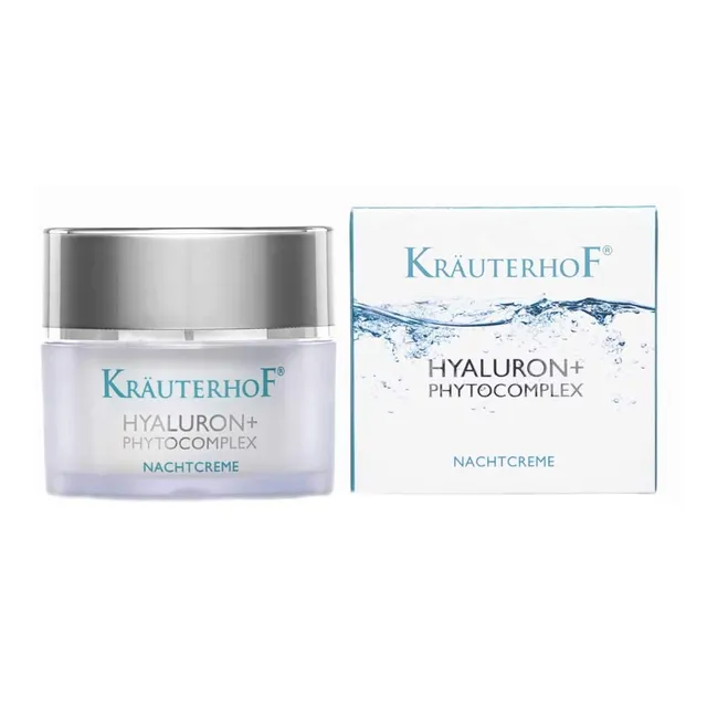 Krauterhof Hyaluron Phytokomplex crema notte 50 ml viso