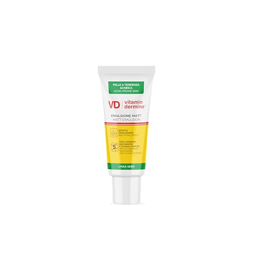 Vitamindermina Sebo Emulsione Matt viso 40 ml opacizzante