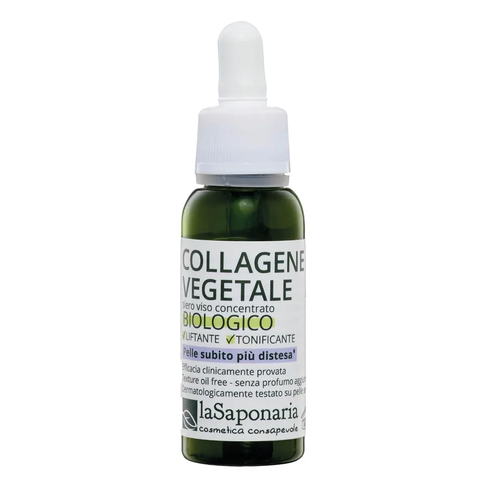 LaSaponaria Collagene Vegetale Siero Viso 30 ml oil free