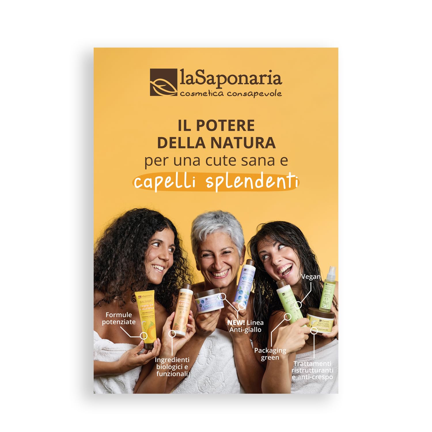 La Saponaria Energia shampoo solido 50 g rinforzante