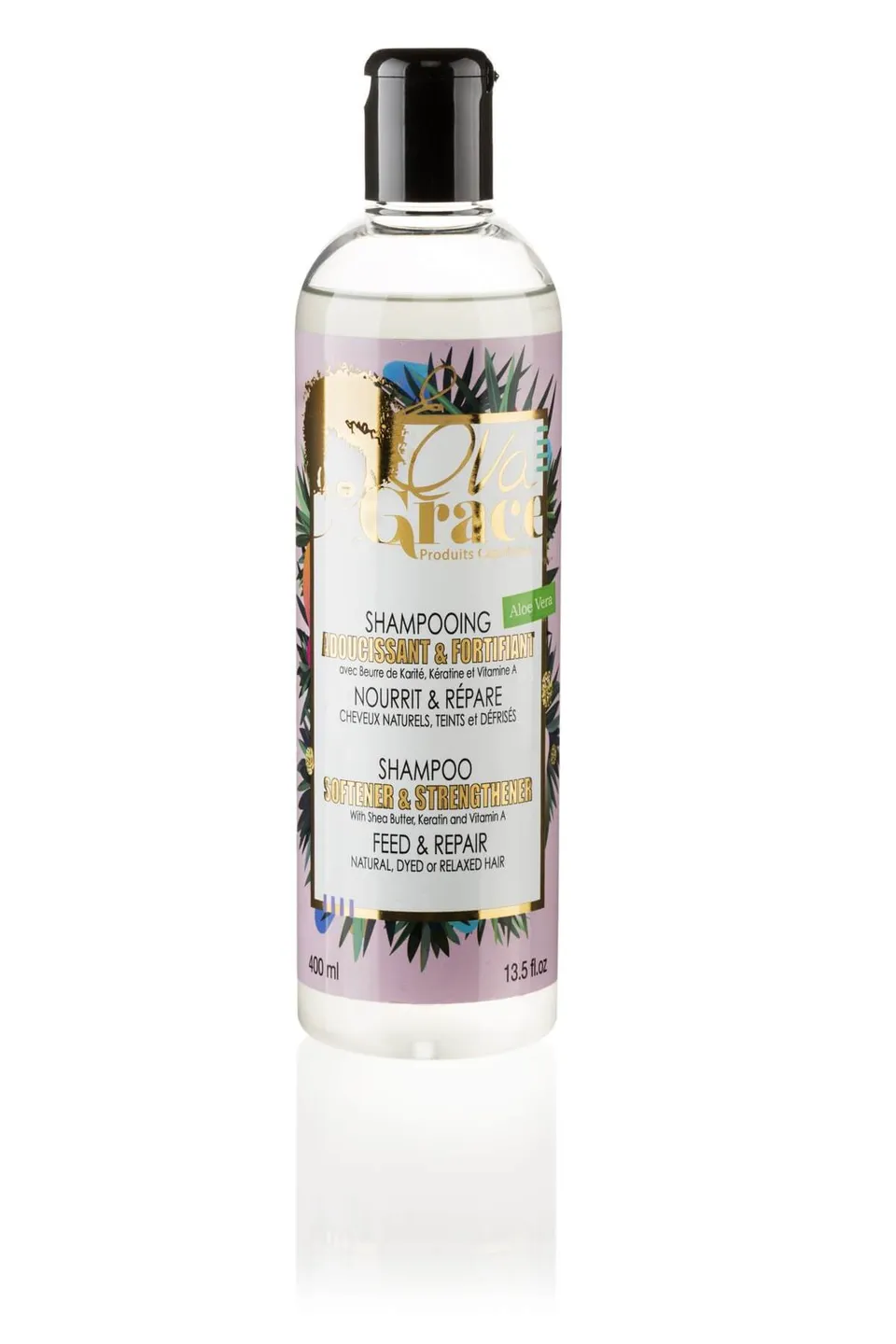 Beldam Eva Grace Softener & Strengthener Shampoo 400 ml Aloe