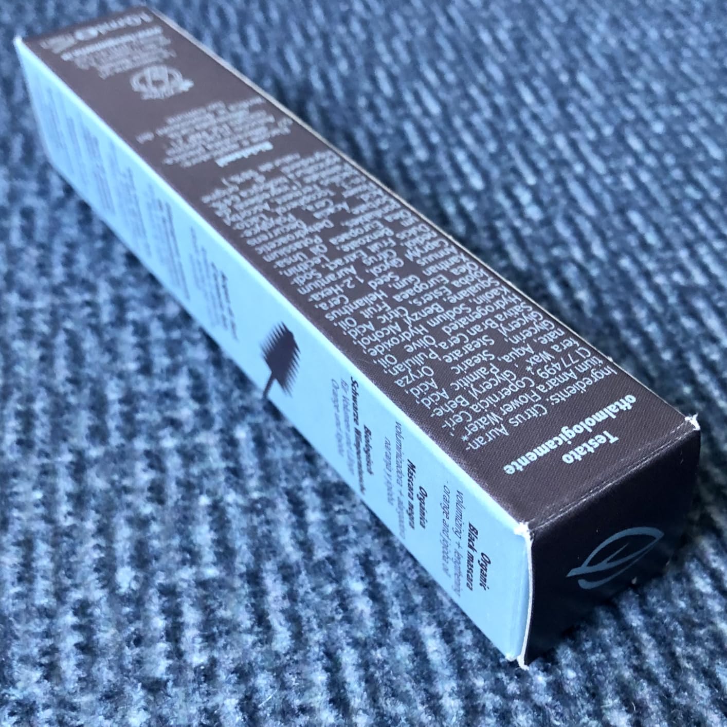 LaSaponaria Mascara Nero Bio 10 ml Volumizzante Allungante