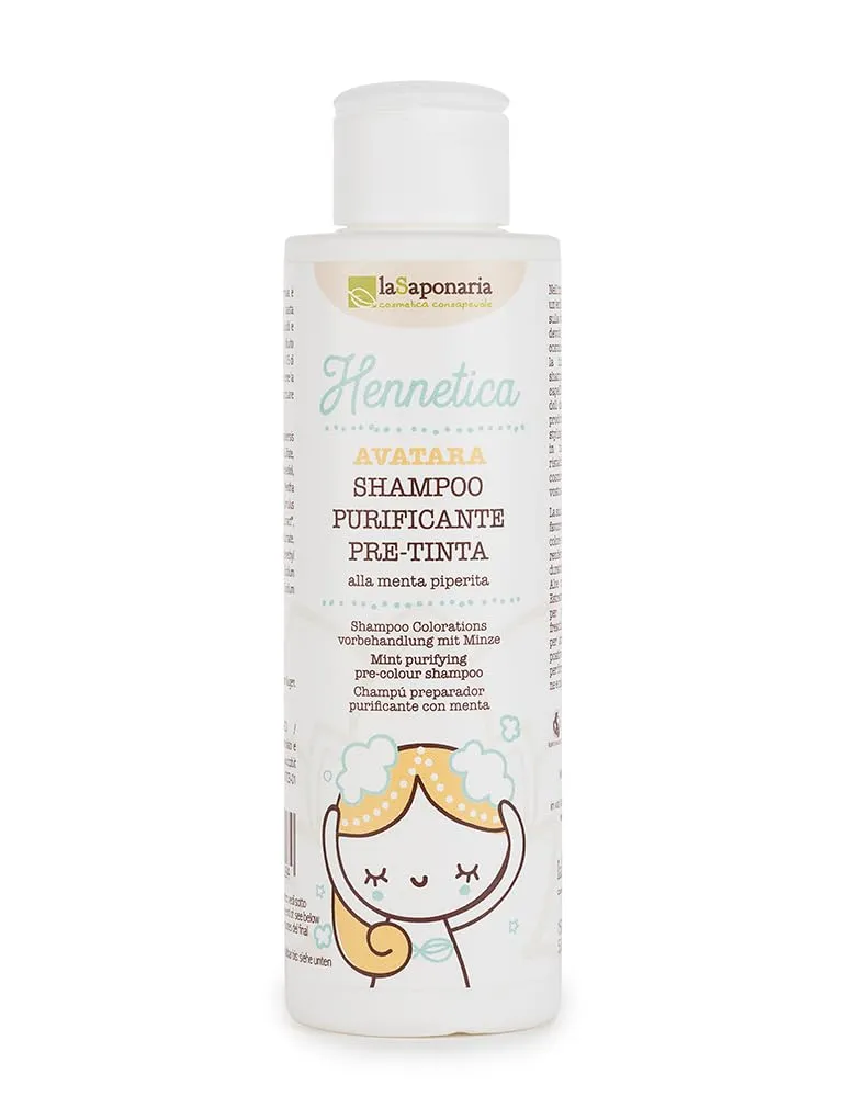 La Saponaria Avatara shampoo pre-tinta 150 ml menta