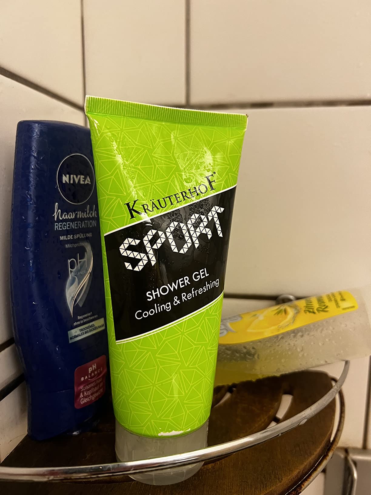 Krauterhof Sport bagnoschiuma gel 200 ml rivitalizzante