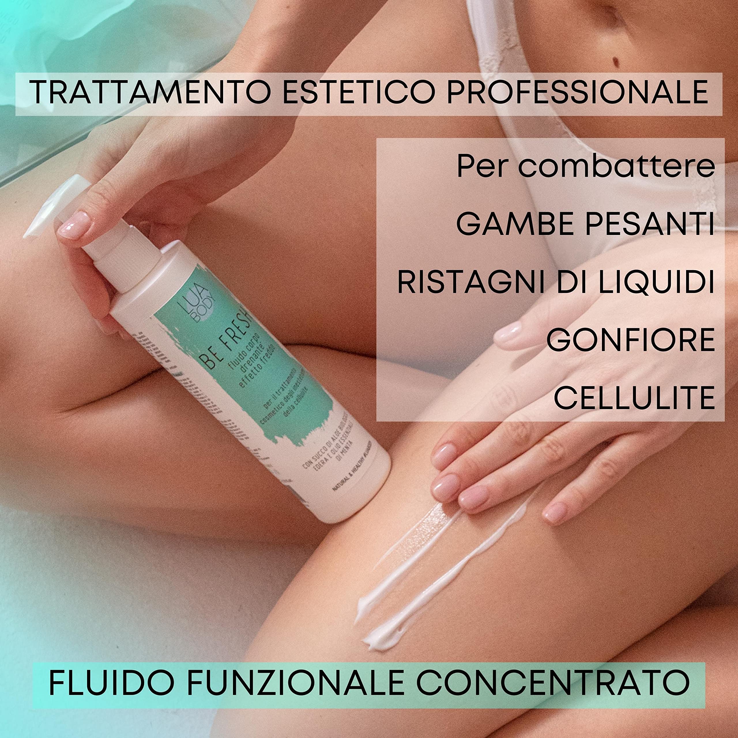 Lua Body Be Fresh crio gel Azzurro effetto freddo