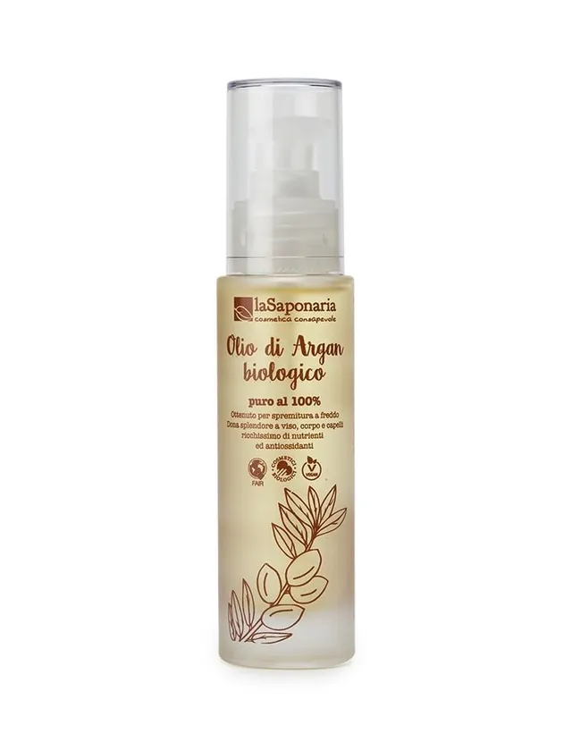 La Saponaria Argan Bio olio corpo 50ml puro spremuto a freddo