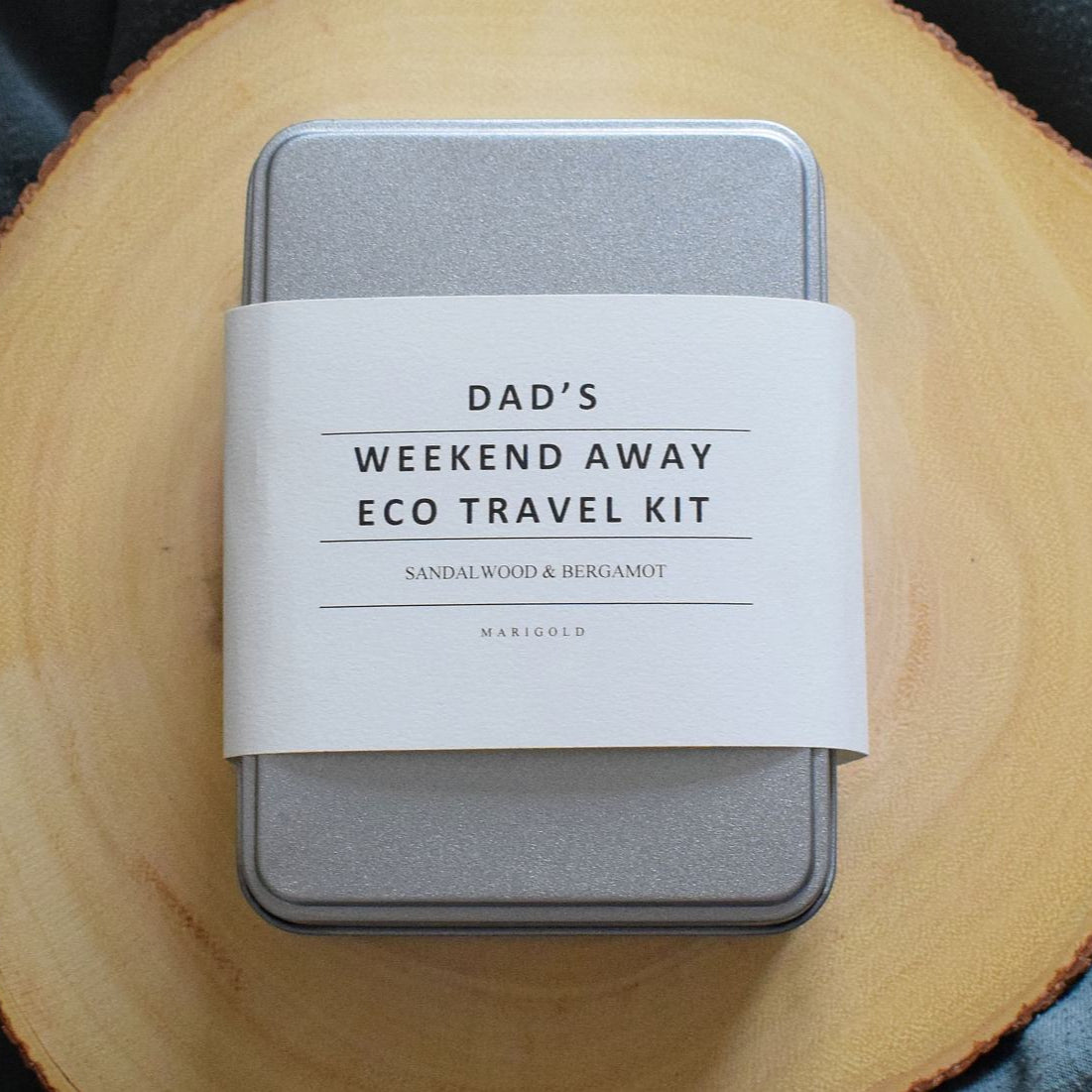 Marigold Charms Weekend Away kit viaggio sandalo e bergamotto