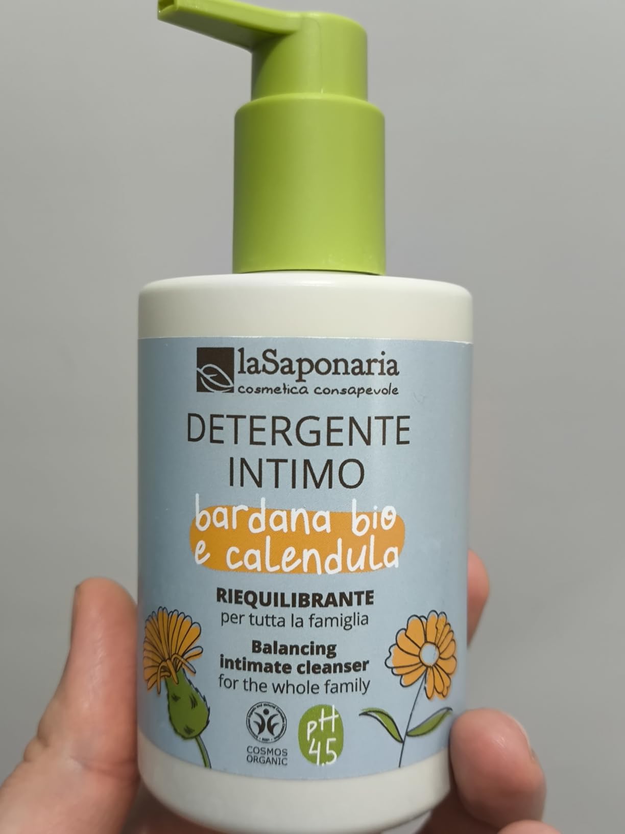 La Saponaria Detergente Intimo 250 ml Bardana Bio
