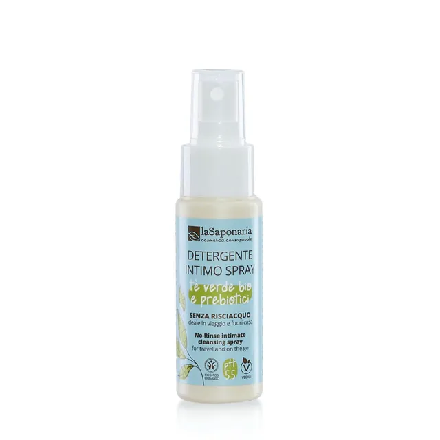 La Saponaria Tè Verde spray detergente intimo 50 ml pH 5.5