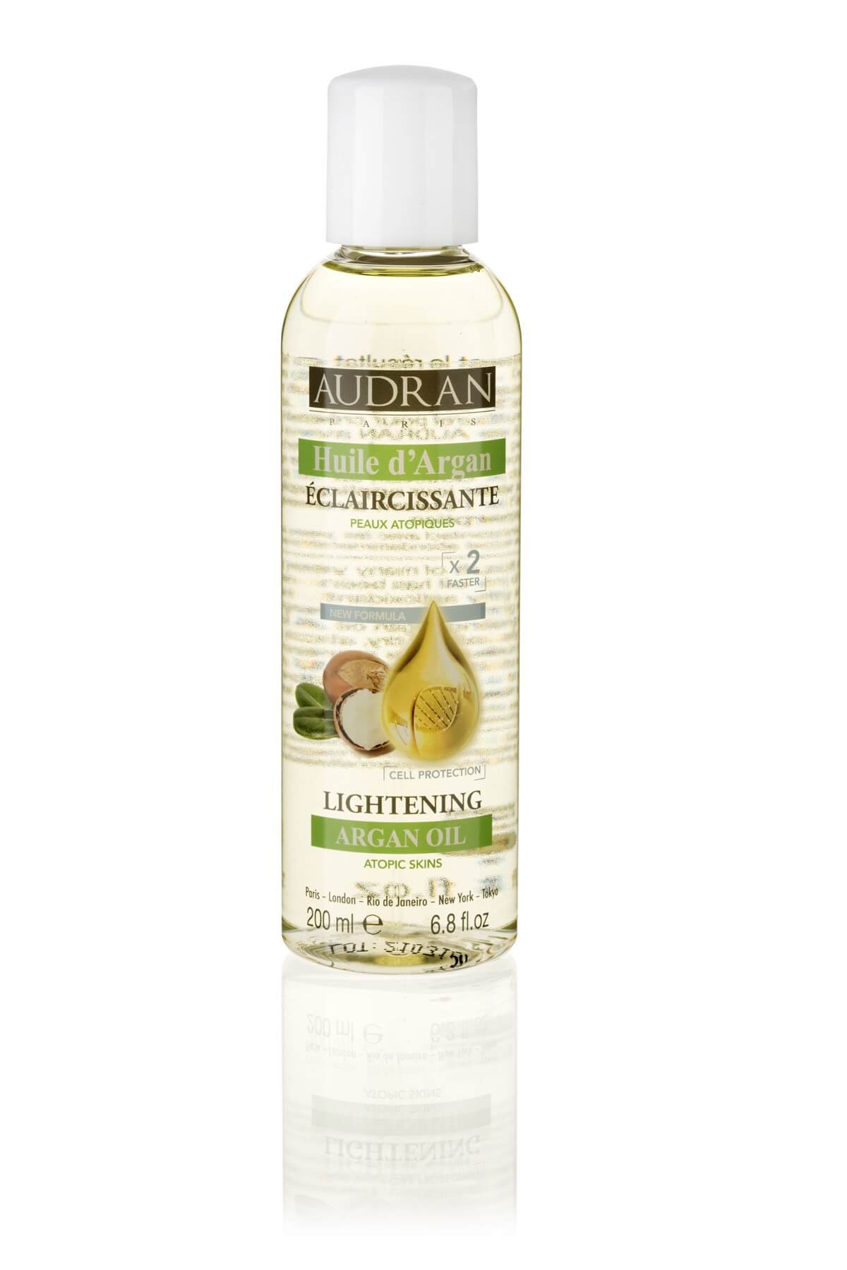 Beldam Audran Argan Eclaircissant olio corpo 200 ml capelli