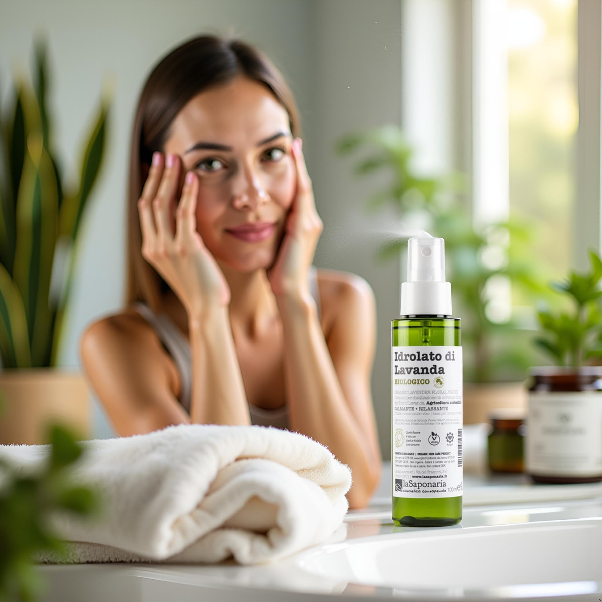 La Saponaria Idrolato Lavanda Tonico Viso 100 ml Lenitivo