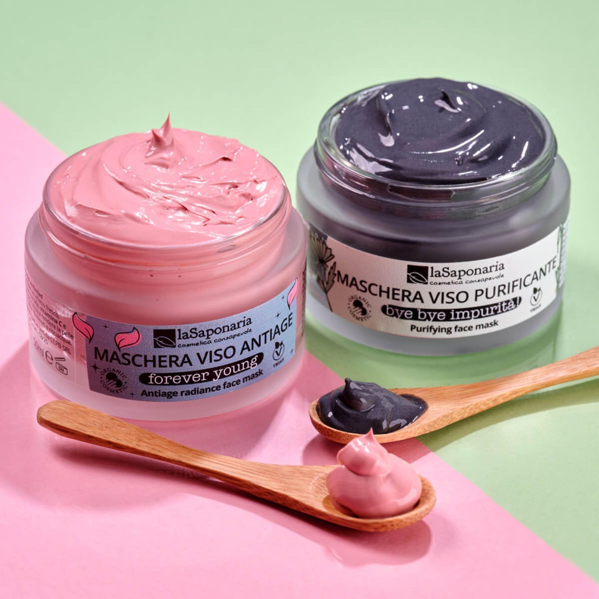 La Saponaria Bye Bye Impurità maschera viso 50 ml purificante