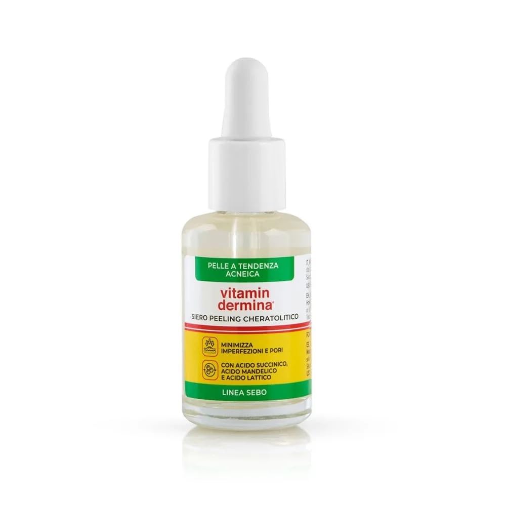 Vitamindermina Linea Sebo Siero Peeling 30 ml pelli grasse