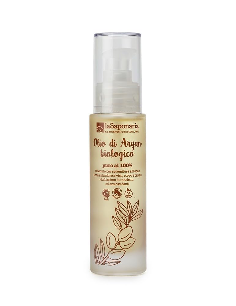 La Saponaria Argan Bio olio corpo 50ml puro spremuto a freddo