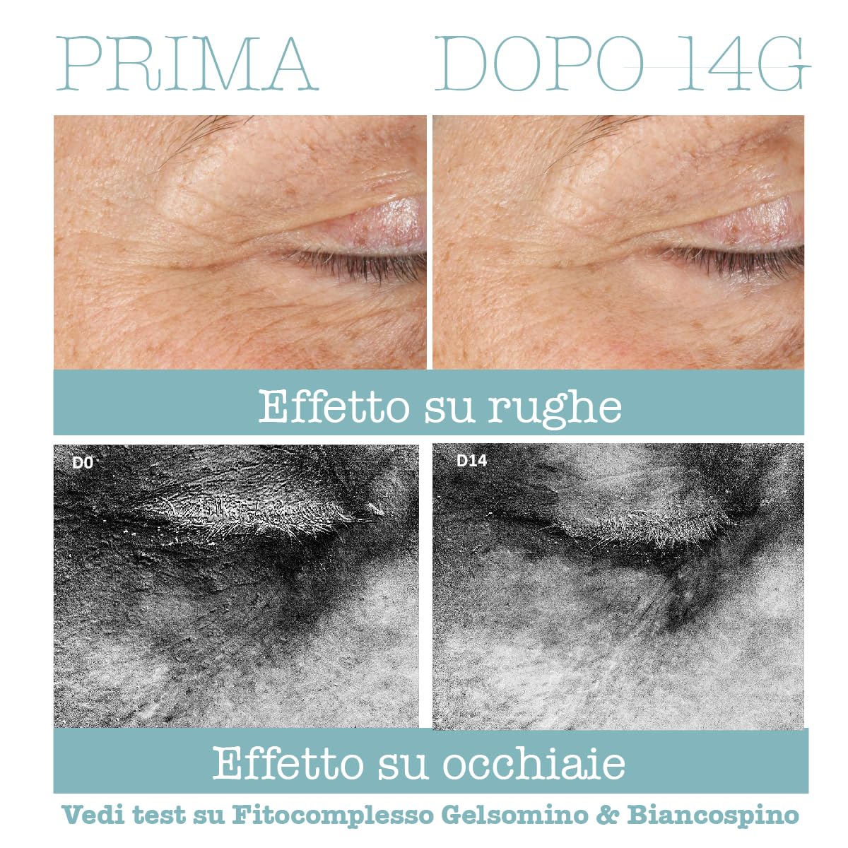 La Saponaria 3 in 1 contorno occhi 15 ml antiage