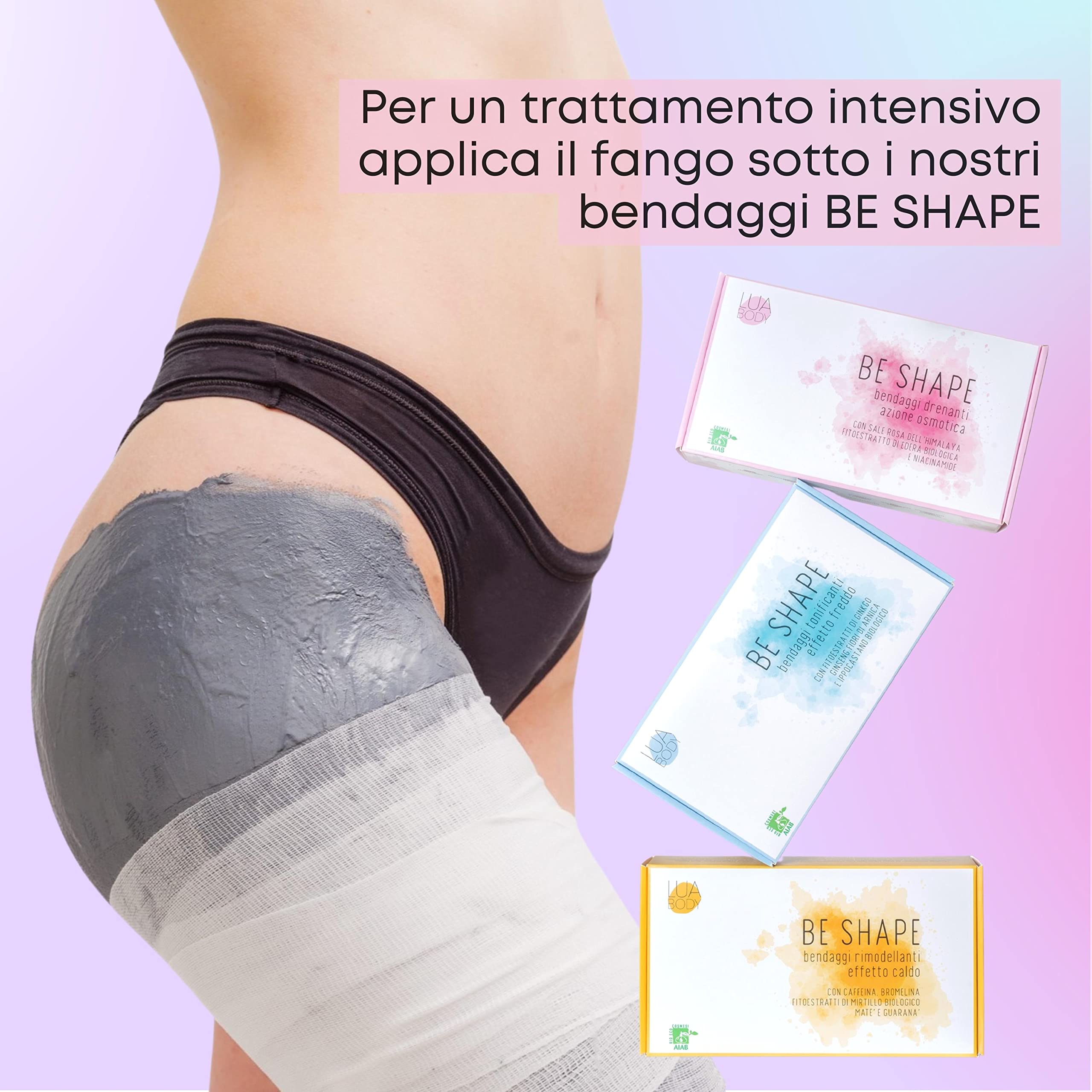 Lua Body Black Mud Fango Anticellulite 675 g drenante
