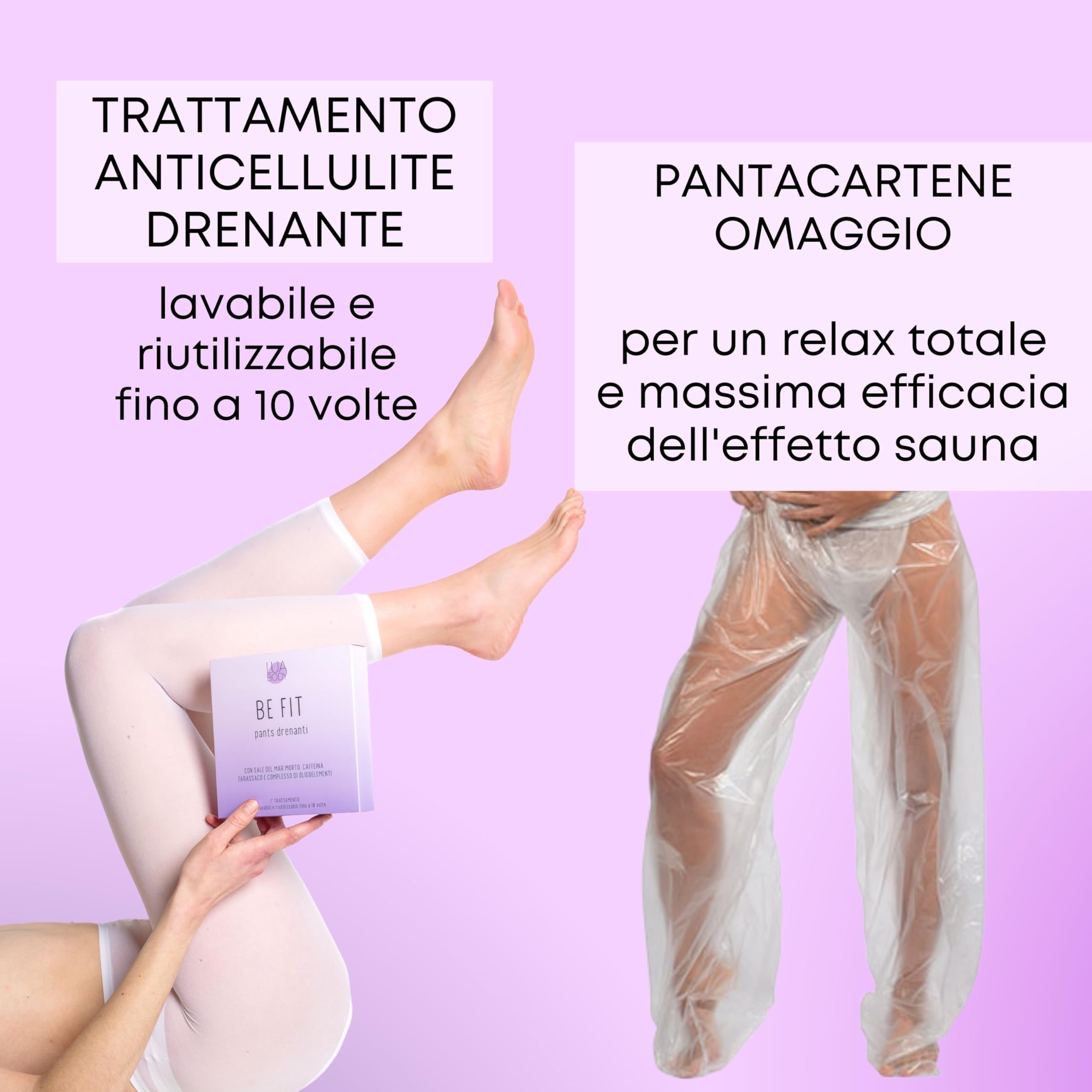 Lua Body Be Fit Pantaloni Drenanti 1 Pezzo Anticellulite