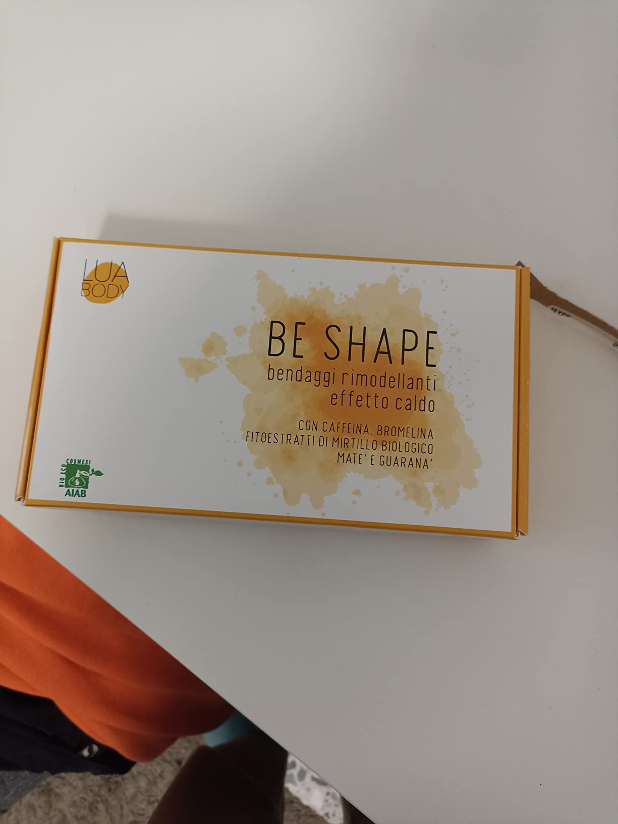 Lua Body Be Shape bende anticellulite caldo arancio 3 pezzi