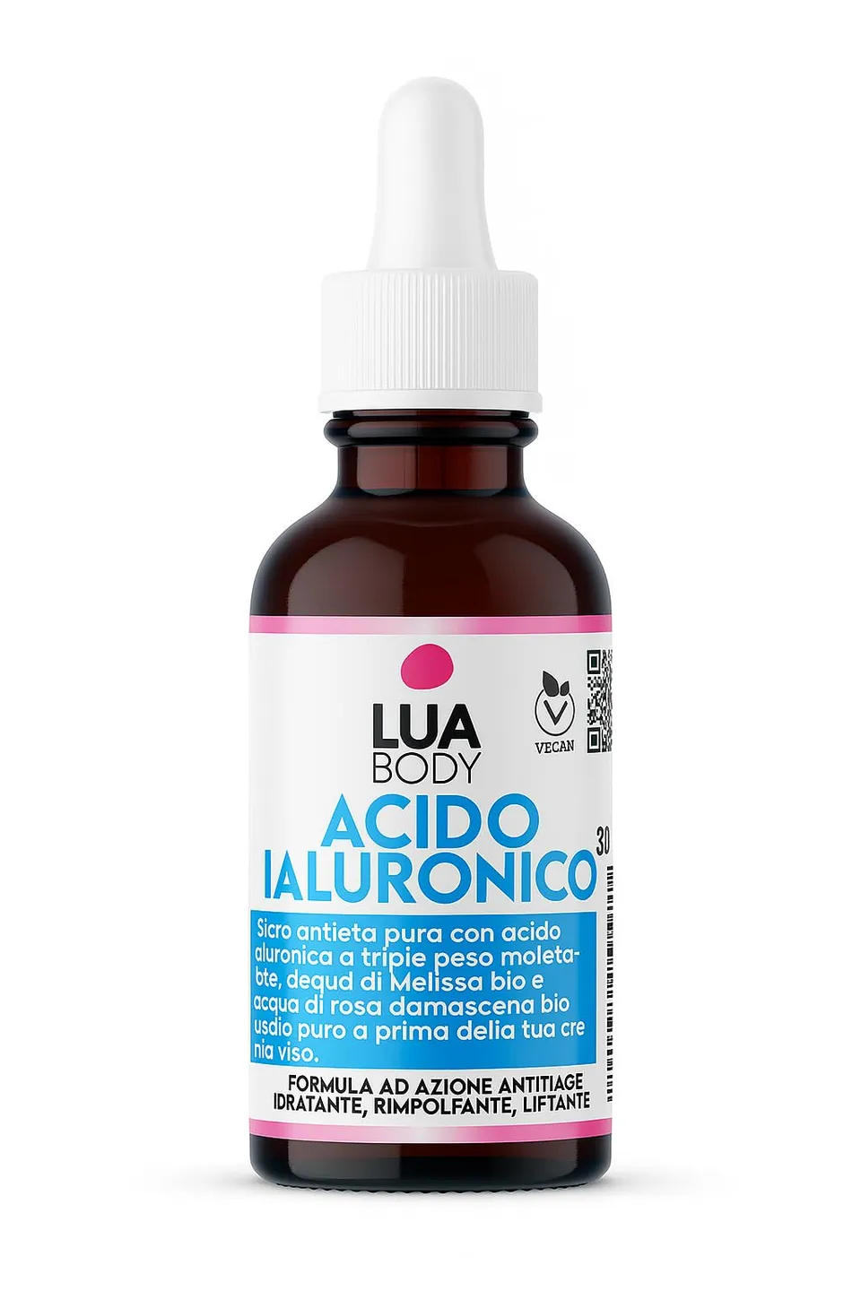 Lua Body siero viso acido ialuronico 30ml antirughe