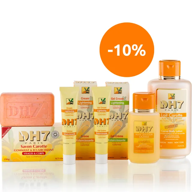 Beldam DH7 Carotte cofanetto 5 pezzi latte sapone olio