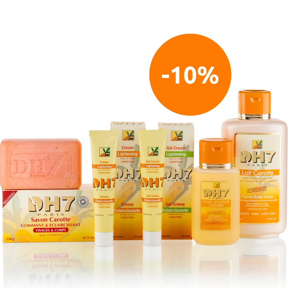 Beldam DH7 Carotte cofanetto 5 pezzi latte sapone olio