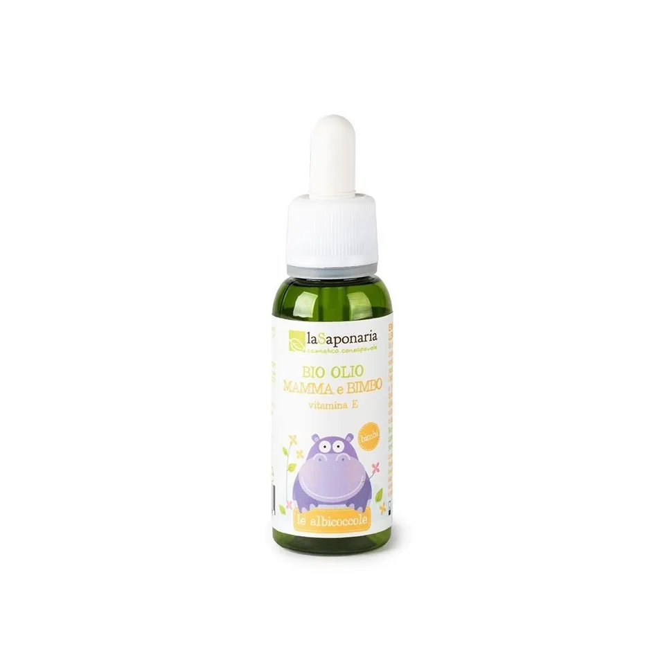 La Saponaria olio mamma e bimbo 30ml vitamina E