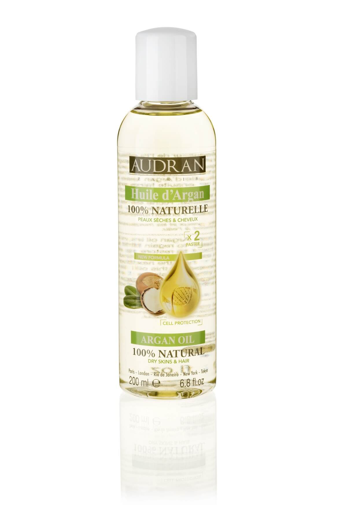 Beldam Audran olio di argan naturale capelli e corpo 200 ml