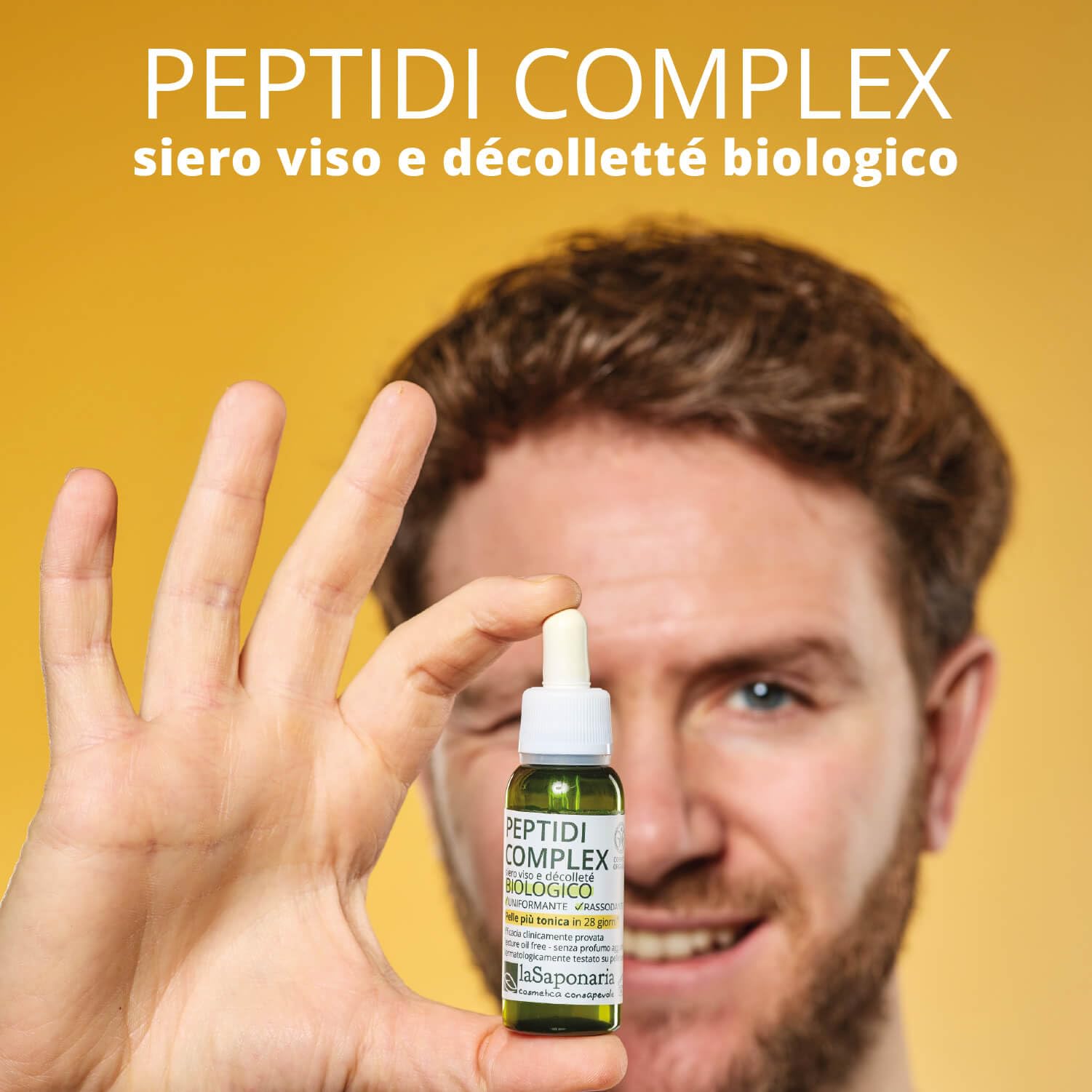 LaSaponaria Peptidi Complex Siero Viso 30 ml rassodante