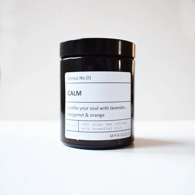 Marigold Charms Genius No.01 Calm Candela 180 ml rilassante