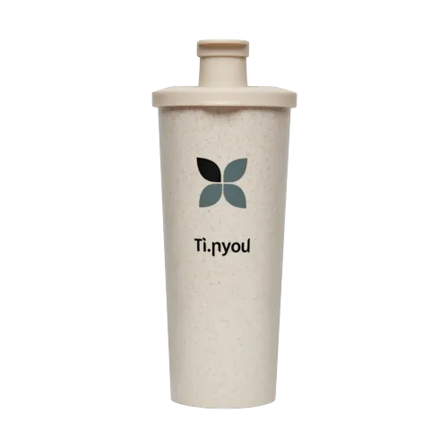 Ti.Mia Ti.Shaker shaker beige fibra bambù 450 ml