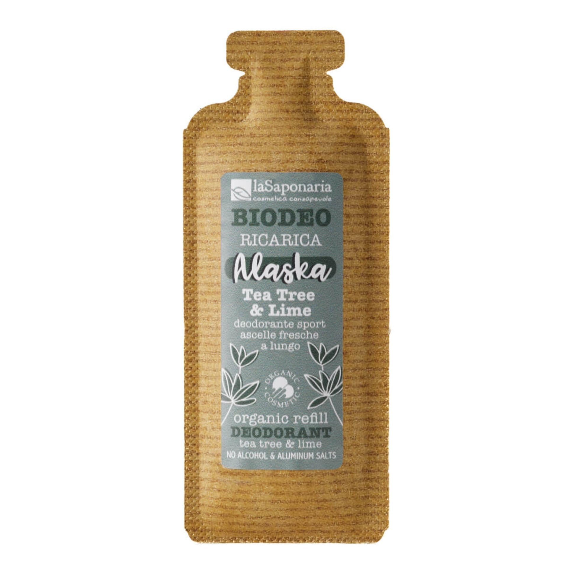 La Saponaria Alaska Biodeo Ricarica Lime Salvia 40 ml